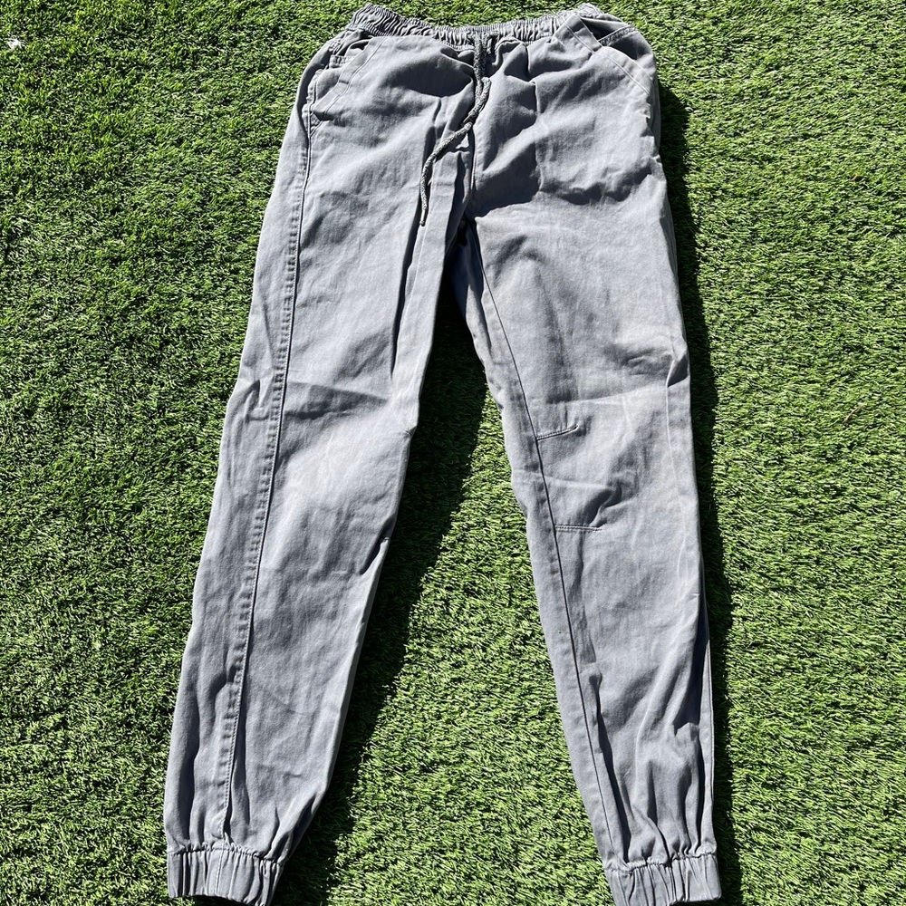 Grey joggers